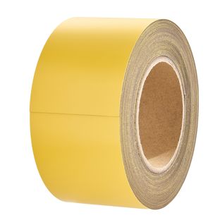 Magnetband farbig 70 mm | gelb | 10 m | 0,85 mm