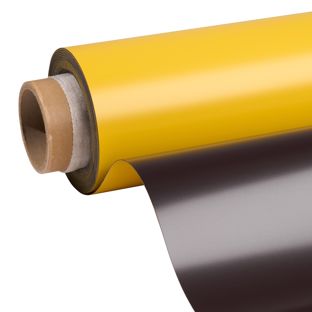 Magnetband farbig 1.070 mm | gelb | 10 m | 0,85 mm