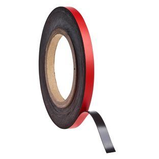 Magnetband farbig 10 mm | rot  | 10 m | 0.85 mm