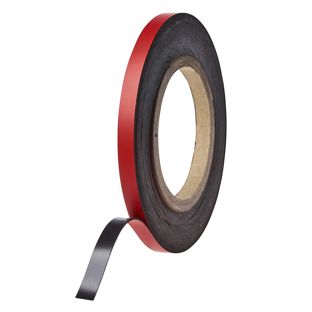 Magnetband farbig 10 mm | rot | 10 m | 0,85 mm