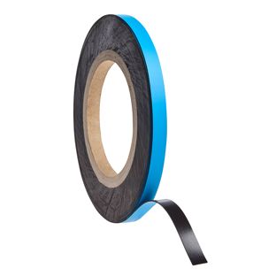 Magnetband farbig 10 mm | hellblau  | 10 m | 0.85 mm