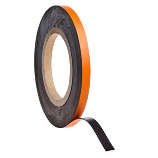 Magnetband farbig 10 mm | orange  | 10 m | 0.85 mm