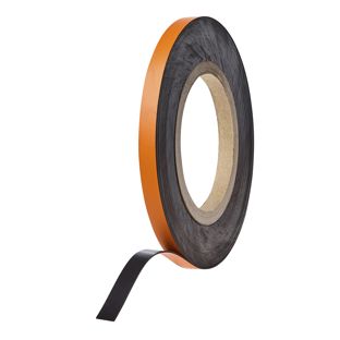Magnetband farbig 10 mm | orange | 10 m | 0,85 mm