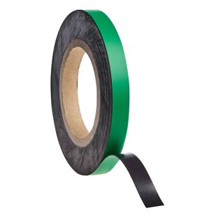 Magnetband farbig 15 mm | grün  | 10 m | 0.85 mm