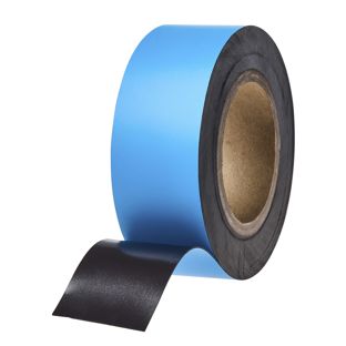 Magnetband farbig 50 mm | hellblau | 10 m | 0,85 mm