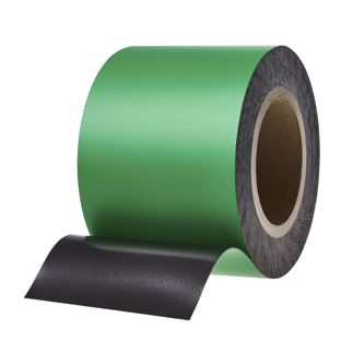 Magnetband farbig 100 mm | grün  | 10 m | 0.85 mm