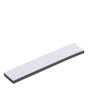 Magnetetiketten beschreibbar 20 x 100 mm  | weiß 