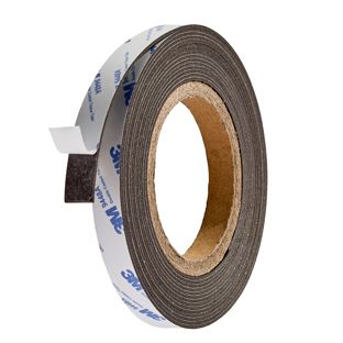 Neodym Magnetband, selbstklebend, extra stark 15 mm | 1.5 mm | 300 g/cm² | 5 m