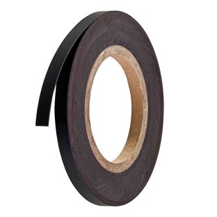 Magnetband farbig 10 mm | schwarz  | 10 m | 0.85 mm