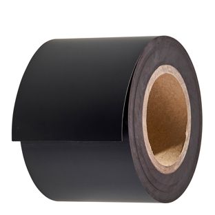 Magnetband farbig 100 mm | schwarz  | 10 m | 0.85 mm