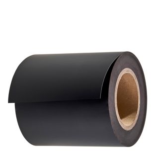 Magnetband farbig 150 mm | schwarz | 10 m | 0,85 mm