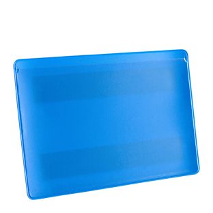 Etikettentaschen magnetisch 120 x 80 mm | blau