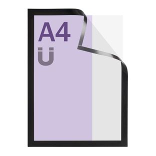 Magnetrahmen A4, magnetisch schwarz 