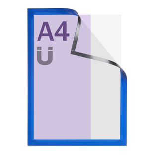 Magnetrahmen A4, magnetisch blau 