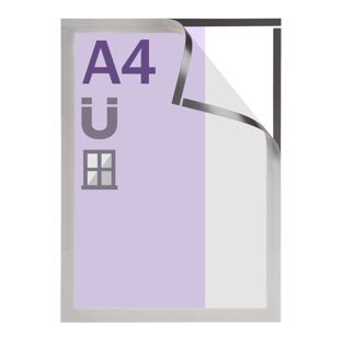 Magnetrahmen A4 Window Frame silber 