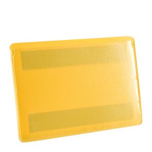 Etikettentaschen magnetisch 120 x 80 mm | gelb