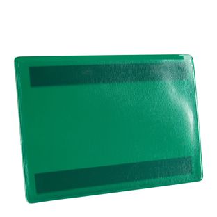 Etikettentaschen magnetisch 160 x 110 mm | grün