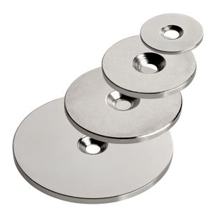 Metallscheibe mit Bohrung und Senkung 