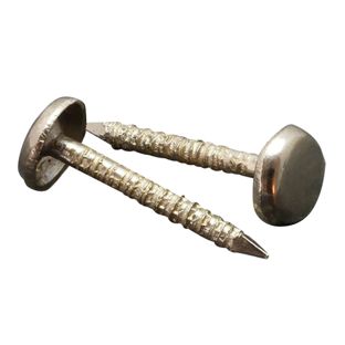 Polsternägel, 25 mm lang, runder Kopf, vernickelt 