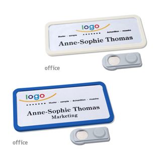 Namensschilder OFFICE, magnetisch 