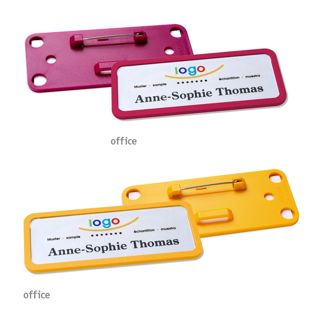 Namensschilder office quick-print Nadel 