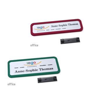 Namensschild mit Nadel OFFICE 