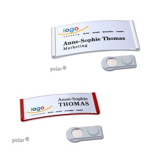 Namensschilder polar®, magnetisch 