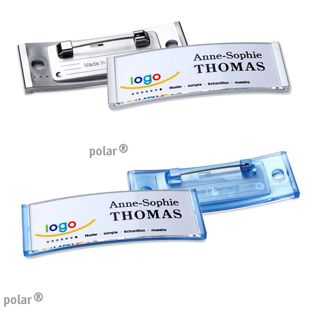 Namensschilder polar® quick-print Nadel 