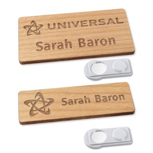 Namensschild aus Holz, timberline® "complete-engraved" 