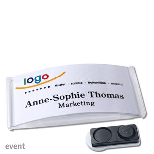Namensschilder EVENT, magnetisch smag® Magnet, extra stark | 75 x 37 mm