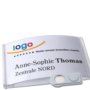 Namensschilder EVENT, magnetisch 85 x 54 mm  | smag® Magnet 