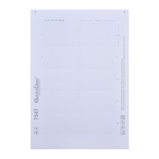 Druckbogen, blanko Vista® 50, 75 x 47 mm 