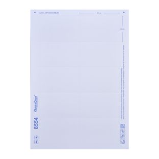 Druckbogen, blanko Vista®/ Event/ Public/ Forum 60, 85 x 54 mm