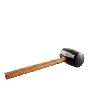 Gummihammer mit Holzstiel, Kopf ⌀ 65 mm, 450 g 