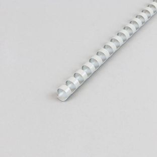 Plastikbinderücken A4, rund 12 mm | grau 