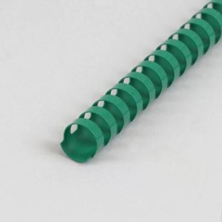 Plastikbinderücken A4, rund 19 mm | grün 