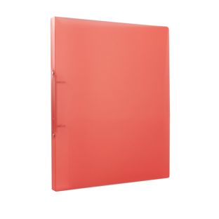 Ringbuch A4 2-Ring Rundring-Mechanik  | rot 