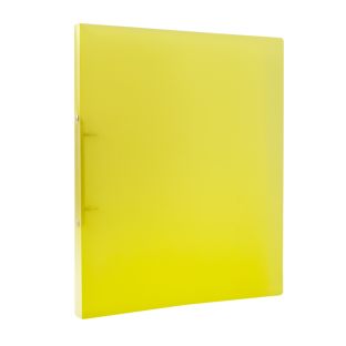 Ringbuch A4 2-Ring Rundring-Mechanik  | gelb 