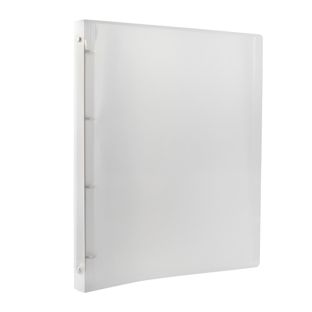 Präsentationsringbuch A4 transluzent|natur  | 4-D-Ring-Mechanik  | PP  | 16 mm