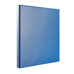 Präsentationsringbuch A4 blau  | 2-D-Ring-Mechanik  | PVC  | 16 mm