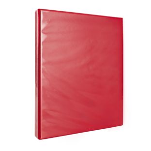 Präsentationsringbuch A4 rot | 25 mm | PVC | 2-D-Ring-Mechanik