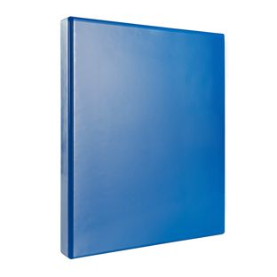 Präsentationsringbuch A4 blau  | 2-D-Ring-Mechanik  | PVC  | 25 mm