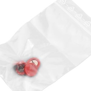 Plakatpieker, 15 mm rot  | zu 4 Stück im Druckverschlussbeutel 