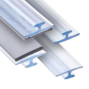 Befestigungsschiene, transparent 