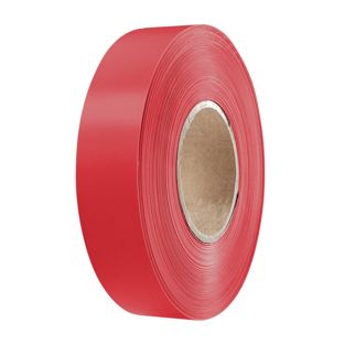 Einlegestreifen für Scannerschienen rot | PVC