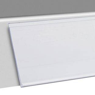 Scannerschiene DBR, selbstklebend zum Kleben (Standardklebeband) | 55 mm | transparent | 100 mm