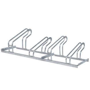 Fahrradständer Boden, Metall 4 Fahrräder