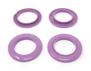 Ösen für Gardinen aus Kunststoff Größe #12 (⌀ 39,5 mm)  | violett 