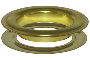 Ösen für Gardinen gold | Größe #6 (⌀ 20,7 mm)