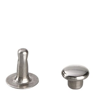 Hohlnieten  5 mm | silber 